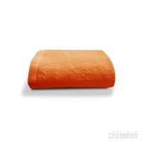 Préface - Drap de Bain 70x140cm Orange 100% Coton peigné Haut de Gamme - B07JBCV9VH